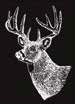gun cabinet deer glass etching