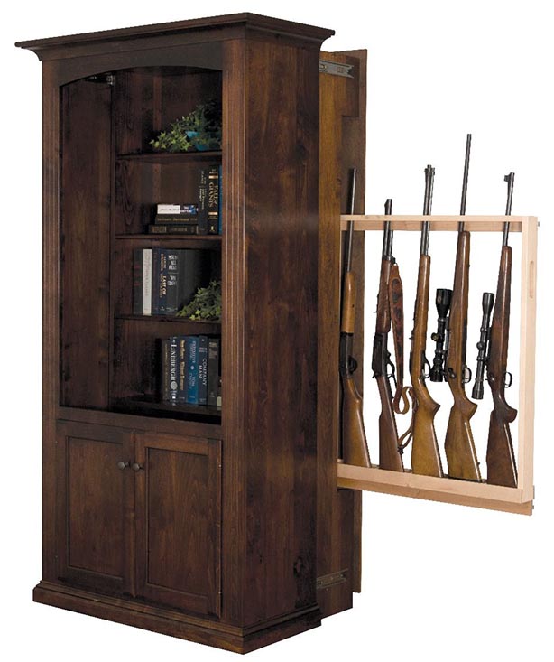 hidden gun storage cabinet